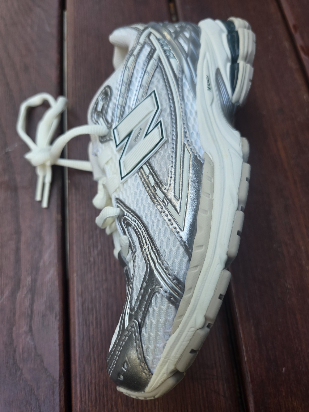 NEW!!! New Balance 1906R Sneakers, Silver Metallic/Sea Salt, Retail  $155.00 - Picture 10 of 15